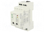 Voltage monitoring relay | 230/400VAC | for DIN rail mounting