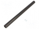 Aluminium tube | 21.7mm | aluminium | L: 300mm | signalling column | LR