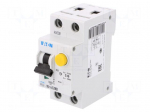 RCBO breaker | Inom: 10A | Ires: 30mA | Max surge current: 250A | IP20
