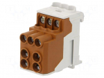 Splice terminal: distribution block | 101A | 1kV | screw terminal
