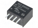 Converter: DC/DC | 3W | Uin: 4.5&divide;5.5VDC | Uout: 5VDC | Iout: 600mA | SIP4