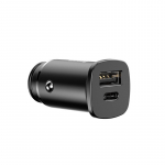Baseus 30W kiire autolaadija USB-pordiga QC4.0+ ja USB-C PD 3.0