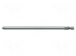 Screwdriver bit | Phillips | PH1 | 1/4" | Overall len: 152mm
