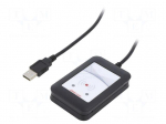 RFID reader | 4.3&divide;5.5V | USB | antenna | Range: 100mm | 88x56x18.5mm