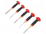 Tools set: punches | 5pcs.