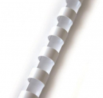 Binding spiral 12mm, (100pcs.), white