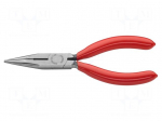 Pliers | cutting,half-rounded nose,universal | 140mm