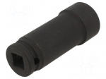 Socket | for bearing nuts,socket spanner | 24.4mm | 1/2" | long