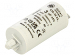 Capacitor: polypropylene | motors, run | 3uF | 400VAC | &Oslash;28x55mm | &plusmn;5%