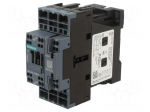 Contactor: 3-pole | NO x3 | Auxiliary contacts: NO + NC | 24VDC | 17A