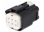 Connector: automotive | plug | female | MX150L | 600V | PIN: 6 | IP67