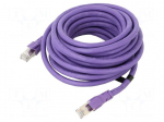 Patch cord | S/FTP | Cat: 6a | RJ45 plug,both sides | stranded | OFC | 6m