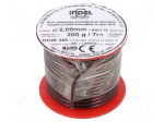 Coil wire | double coated enamelled | 2mm | 0.2kg | -65&divide;200&deg;C