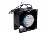 Fan: AC | axial | 80x80x38mm | 26m3/h | slide