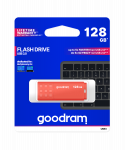 V&auml;lised salvestusseadmed // USB m&auml;lupulgad // Pendrive Goodram USB 3.2 128GB pomarańczowy