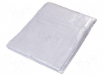 Tarpaulin | L: 8m | Width: 4m | polyetylene | transparent | 100g/m2 | 32m2