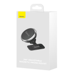 Car Magnetic Mount for Smartphones, Silver