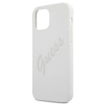 Back panel cover Guess Apple iPhone 12 Pro Max 6.7'' Vintage Cover Cream