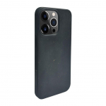 Back panel cover iLike Apple iPhone 13 Pro Silicone plastic case Eco Print Design Black