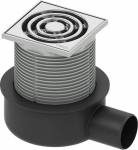 TECEdrainpoint S50 drain set hor. extra-flat