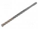 Drill bit | for concrete | &Oslash;: 12mm | L: 210mm | SDS-Plus&reg;