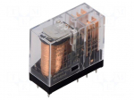 Relay: electromagnetic | DPDT | Ucoil: 12VDC | Icontacts max: 3A | G2R