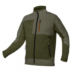 Jalan&otilde;ud, t&ouml;&ouml;riided | Isikukaitsevahendid // T&ouml;&ouml;-, kaitse-, k&otilde;rgn&auml;htavusega riided // Bluza softshell OUTDOOR, zielona, rozmiar M
