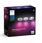 Philips Hue Centura Hue iebūvējams gaismeklis R. balts 3x5.7W 929003809701 8720169319097