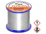 Tin | lead-based | Sn60Pb40 | 1mm | 0.25kg | reel | 190&deg;C | 2.5% | Flux: SW26