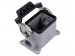 Enclosure for connectors: HDC | size 44.27 | with latch | M20