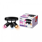 IMAGEO WiZ spot gaismeklis 3x5W B 2200-6500K RGB RD 929003211022 8719514554535
