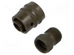 Connector: military | plug | male | PT/451 | 7.5A | 600V | PIN: 4 | straight