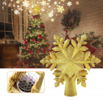 Riff SNOWFLAKE projector for X-Smas Tree decoration (IP20 indoor) Gold
