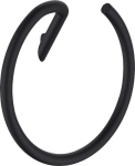 Wall towel rack - round