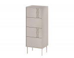 Cama 4S TRESSE chest of drawers 50x40x125 cashmere matt