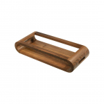 Double-sided walnut wood tray Artelegno VASD - 37 cm