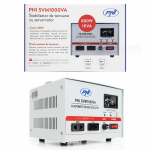 PNI SVM1000VA voltage stabilizer with servomotor, 800W, 3.6A, 230V output