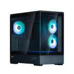 Zalman P30 V2, mATX Mini Tower PC Case, 3 x 120mm ARGB Fans, Black