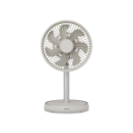 Duux Fan | Rize Flex | Stand Fan | Greige | Diameter 21 cm | Number of speeds 4 | Oscillation | 10 W