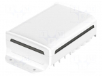 Enclosure: desktop | BoVersa | X: 88mm | Y: 162mm | Z: 45mm | white
