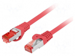 Patch cord | S/FTP | Cat: 6 | RJ45 plug,both sides | stranded | Cu | 3m