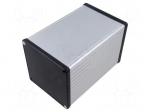 Enclosure: with panel | 1455 | X: 104.5mm | Y: 160mm | Z: 104.5mm | grey