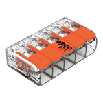 Uued tooted // Złączka Wago 5-torowa, model: 221-415, od 0,20-4,00mm?, 10 szt