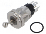 Switch: toggle | Pos: 2 | SPDT | ON-ON | 5A/250VAC | -40&divide;85&deg;C | IP67 | 12VDC