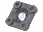 Bearing: flange | with assembly stem | lubricant-free | -30&divide;80&deg;C