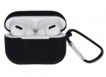 Headphone case iLike Apple Airpods 3 with hook Case Black