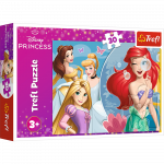 M&auml;nguala | PC | Konsoolid | Tarvikud // Harivad m&auml;nguasjad | Interaktiivsed | Loomingulised | Kunstilised // Puzzle - 30 - Piękny dzień księżniczek - Disney Princess - Trefl 18308