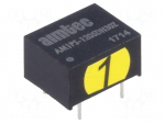 Converter: DC/DC | 1W | Uin: 10.8&divide;13.2V | Uout: 5VDC | Uout2: -5VDC | DIP8