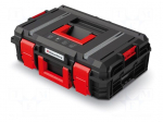 Chest | tool case | black | polymer | X BLOCK TECH | 546x380x194mm