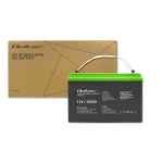 12V 100Ah aku :: Geel (GEL) :: 12 volti, 100 ampertundi (Ah) :: Qoltec &reg;